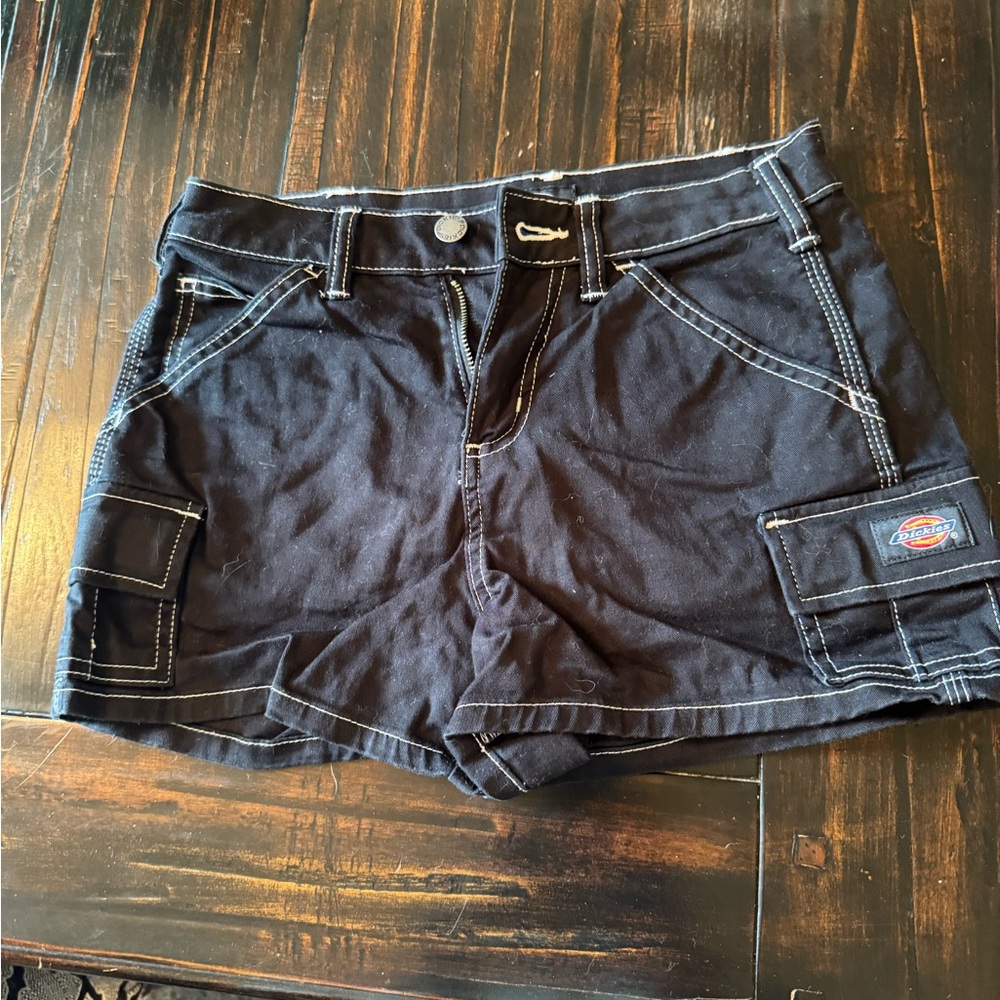 Dickies Women's Dark Cargo Shorts